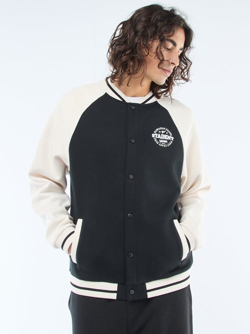 Casaco de Moletom Estilo Americano - Kiabi