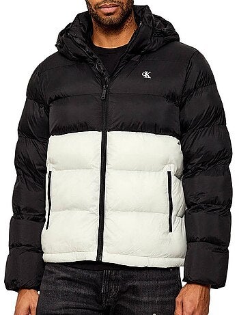 Casaco de Nylon Calvin Klein Jeans para Homem Preto/Azul