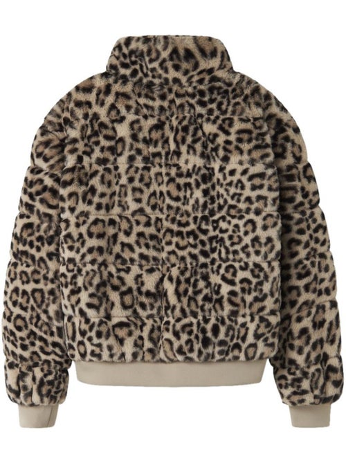Casaco de pelo falso leopardo para menina name it mila - Kiabi