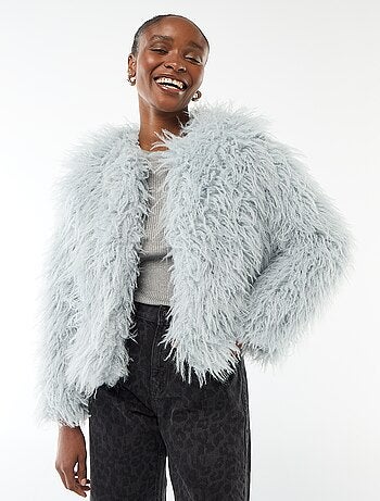 Casaco de pelo sintético