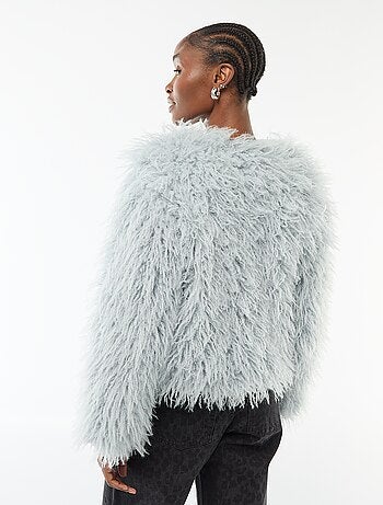 Casaco de pelo sintético