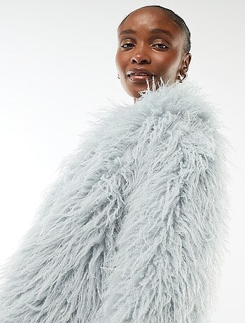 Casaco de pelo sintético