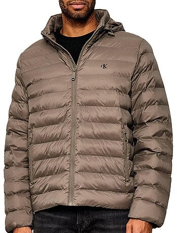 Casaco Puffer Preto Calvin Klein Jeans para Homem LV04RC511G
