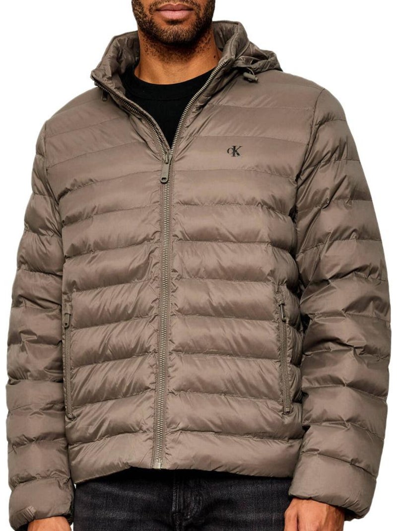 Casaco de Penas Castanho para Homem Calvin Klein Jeans LV04RC511G Castanho-capuccino - Kiabi