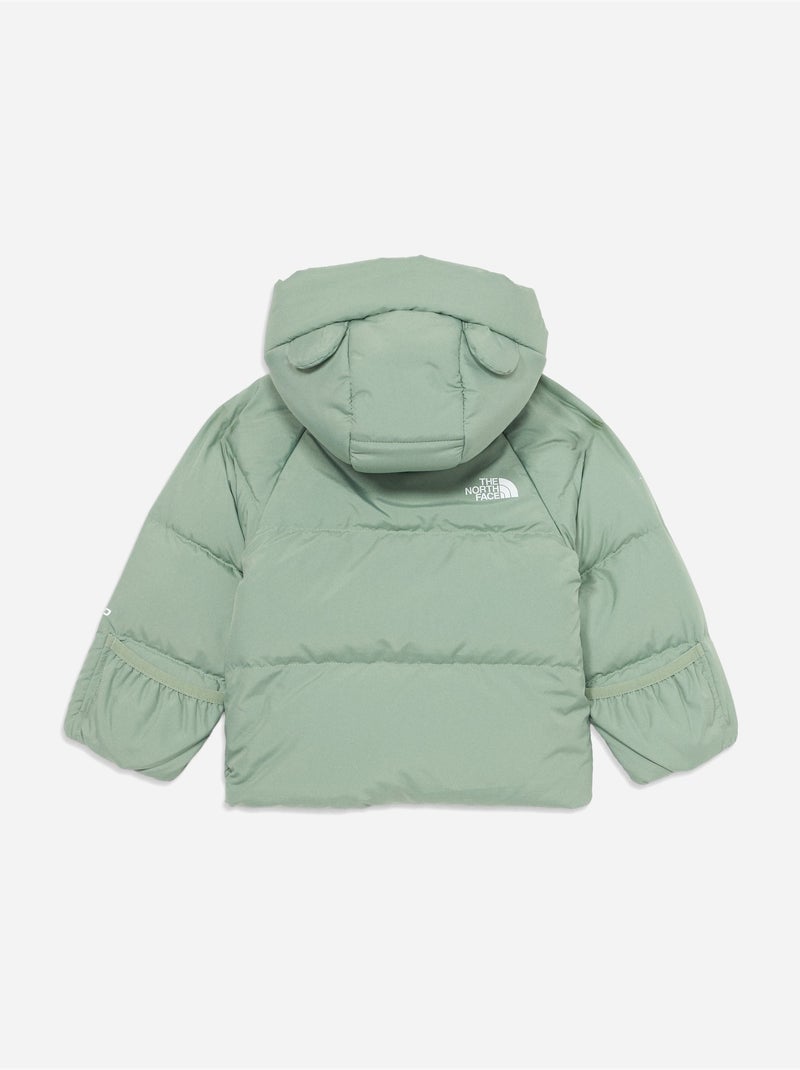Casaco de penas e velo - The North Face Verde - Kiabi