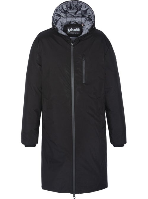 Casaco de penas preto para homem schott fargo-blk - Kiabi