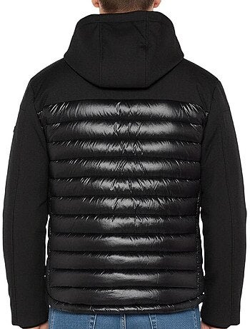 Casaco de Penas Preto para Homem Schott