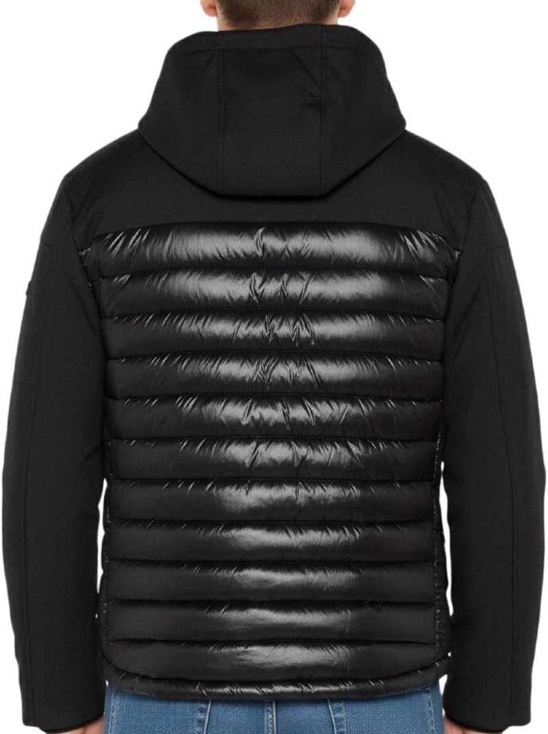Casaco de Penas Preto para Homem Schott Preto - Kiabi