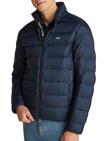 Casaco de Penas Tommy Hilfiger Down para Homem Azul-Marinho