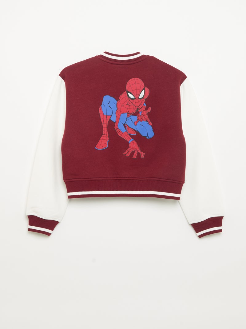 Casaco de polar 'Marvel' 'Spider-Man' Vermelho - Kiabi