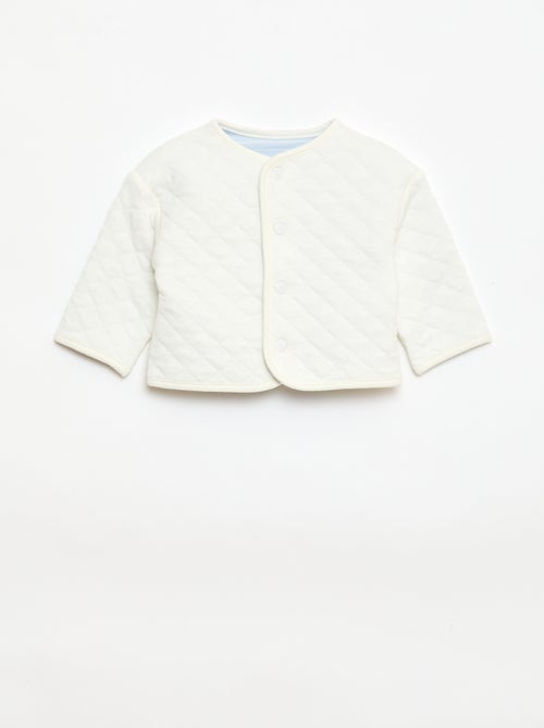 Casaco de recém-nascido acolchoado - Kiabi