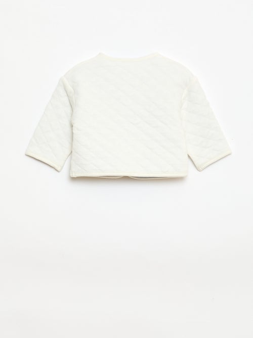 Casaco de recém-nascido acolchoado - Kiabi