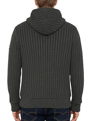 Casaco de Sherpa com Fecho para Homem Schott PLENZO Cinzento