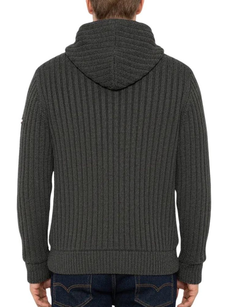Casaco de Sherpa com Fecho para Homem Schott PLENZO Cinzento Cinza-prateado - Kiabi