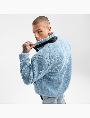 Casaco de sherpa para homem