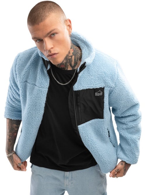 Casaco de sherpa para homem - Kiabi Casaco de sherpa para homem - Kiabi