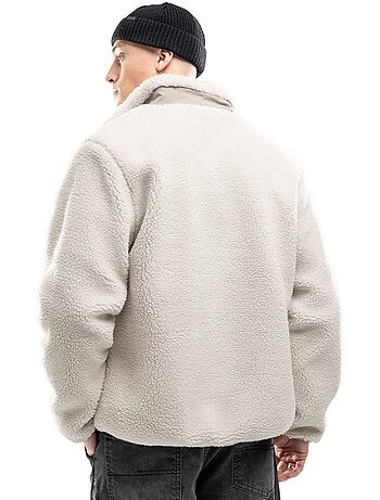 Casaco de sherpa para homem