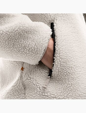 Casaco de sherpa para homem