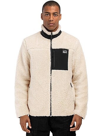 Casaco de sherpa para homem
