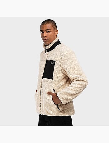 Casaco de sherpa para homem