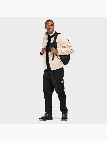 Casaco de sherpa para homem