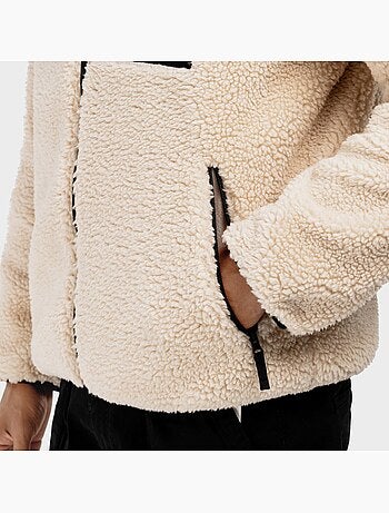 Casaco de sherpa para homem