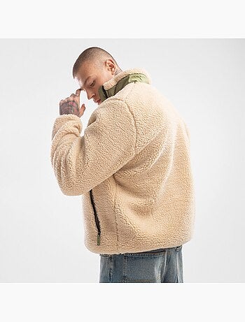 Casaco de sherpa para homem