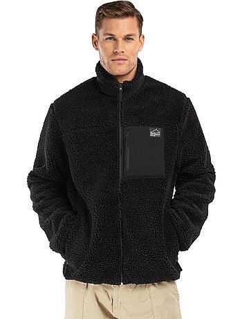 Casaco de sherpa para homem