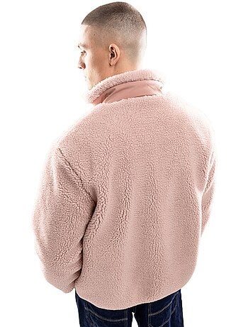 Casaco de sherpa para homem