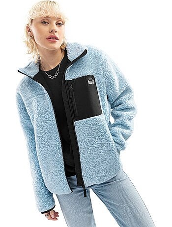 Casaco de sherpa para mulher
