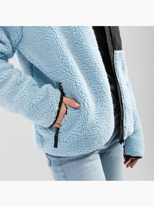 Casaco de sherpa para mulher - Kiabi Casaco de sherpa para mulher - Kiabi