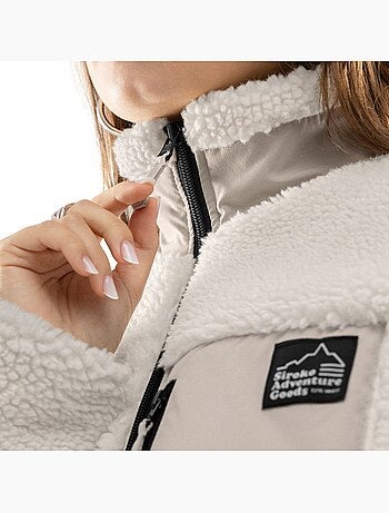 Casaco de sherpa para mulher