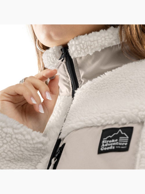 Casaco de sherpa para mulher - Kiabi