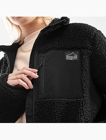Casaco de sherpa para mulher