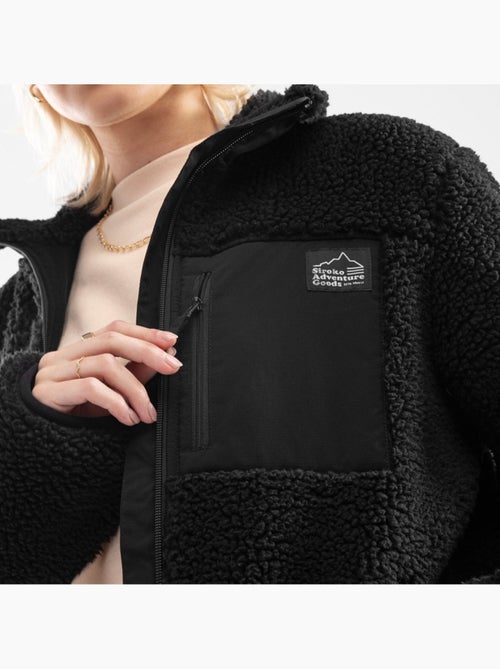 Casaco de sherpa para mulher - Kiabi Casaco de sherpa para mulher - Kiabi