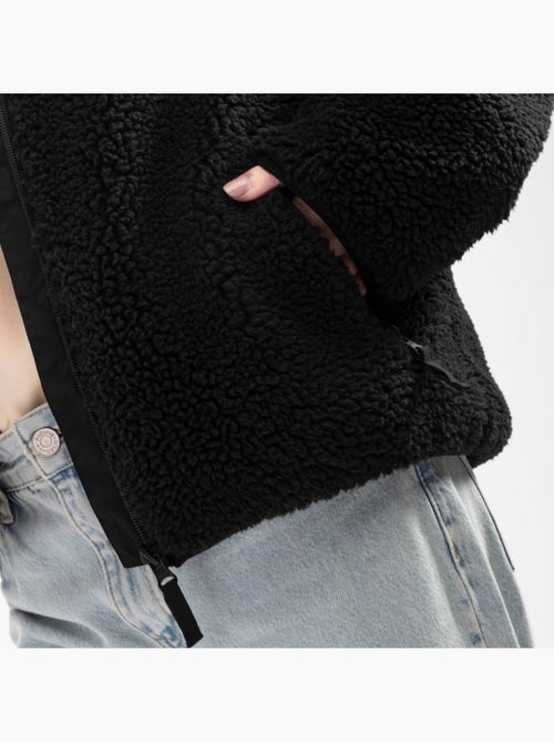 Casaco de sherpa para mulher - Kiabi Casaco de sherpa para mulher - Kiabi