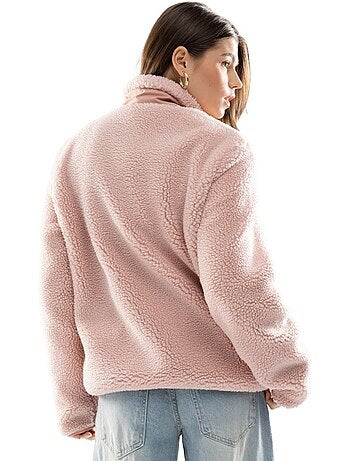 Casaco de sherpa para mulher