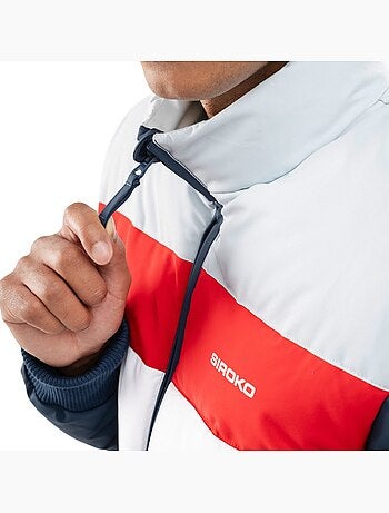 Casaco de ski retro para homem