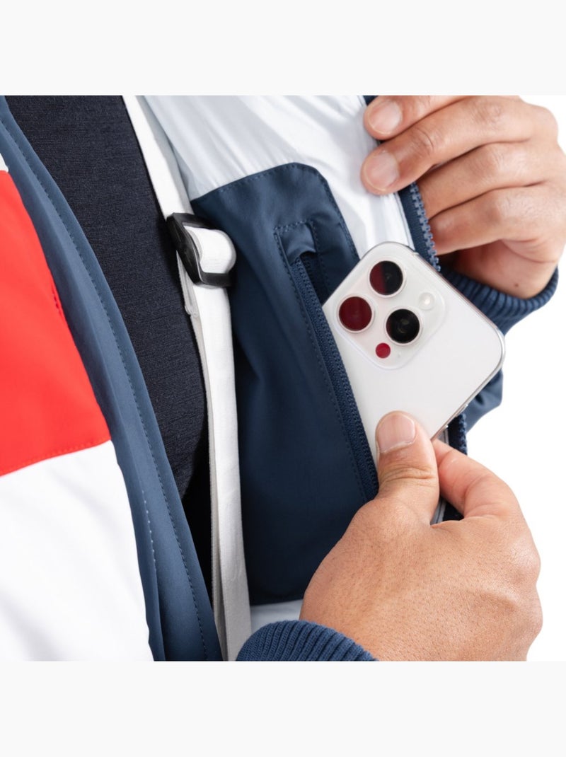 Casaco de ski retro para homem Azul - Kiabi
