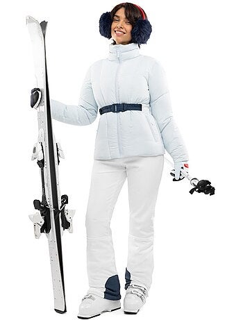 Casaco de ski retro para mulher