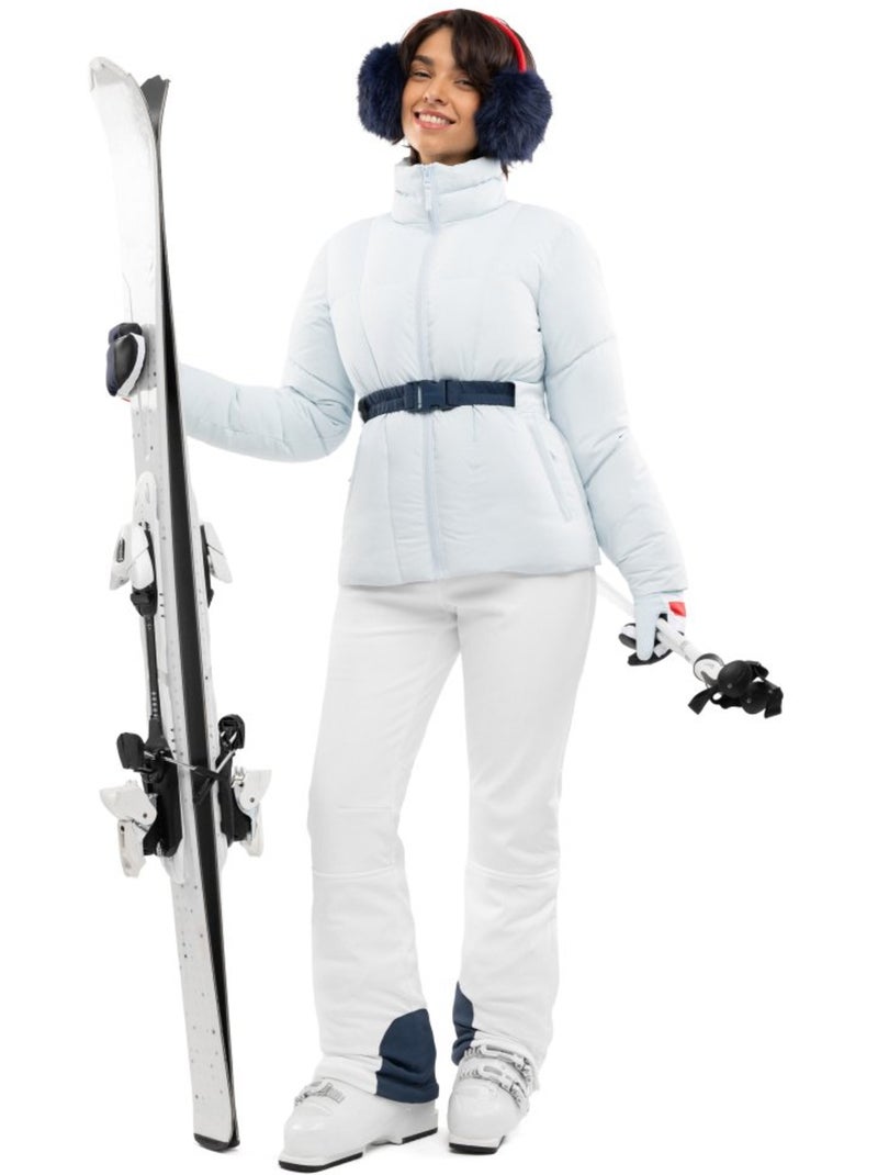 Casaco de ski retro para mulher Azul - Kiabi