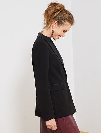 Casaco de smoking com colarinho acetinado - Kiabi