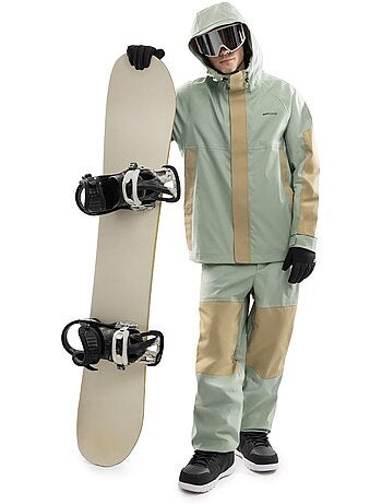 Casaco de snowboard oversized para homem