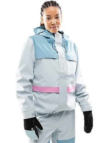 Casaco de snowboard oversized para mulher