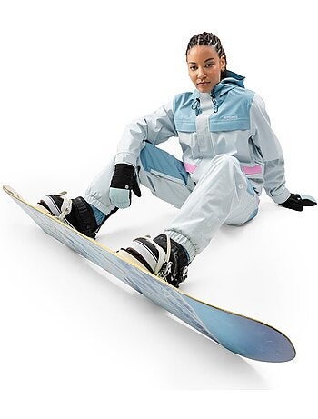 Casaco de snowboard oversized para mulher