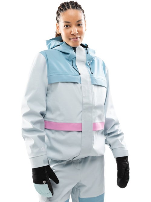Casaco de snowboard oversized para mulher - Kiabi