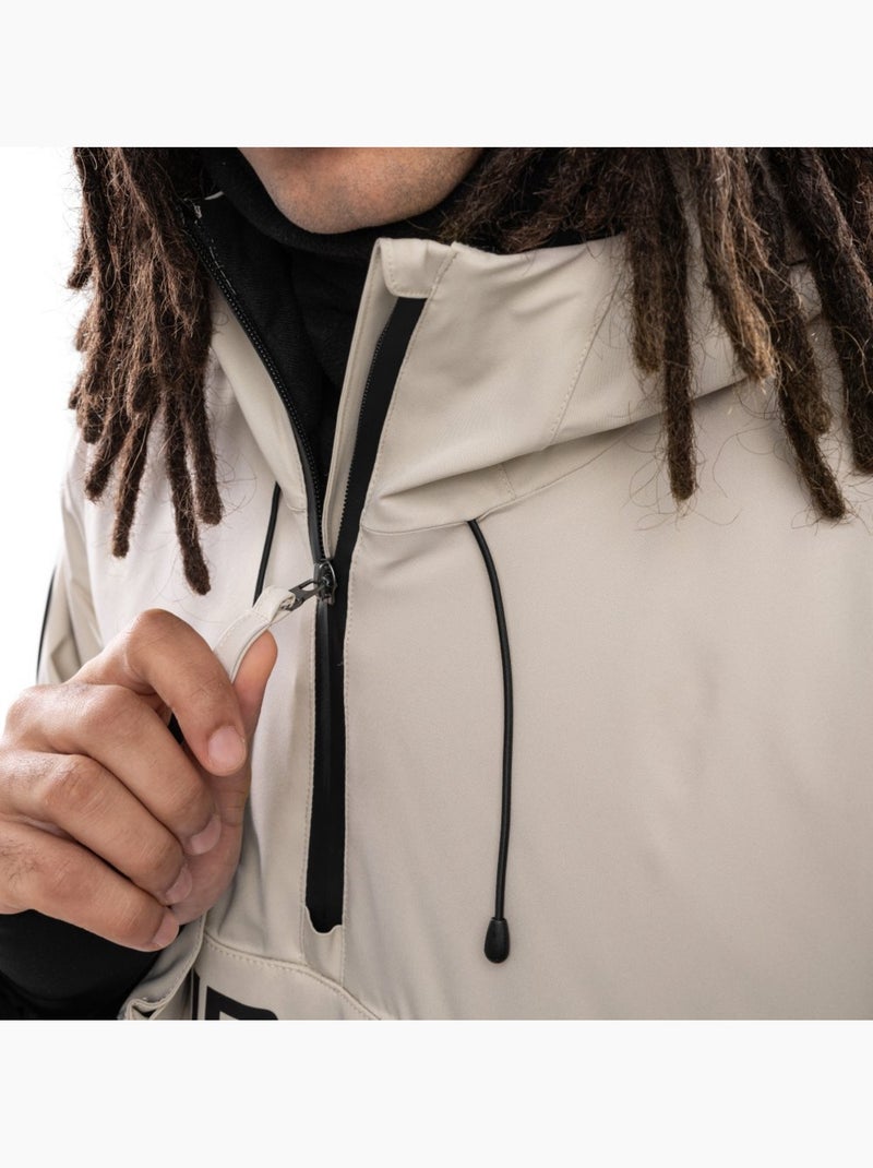 Casaco de snowboard para homem Bege - Kiabi