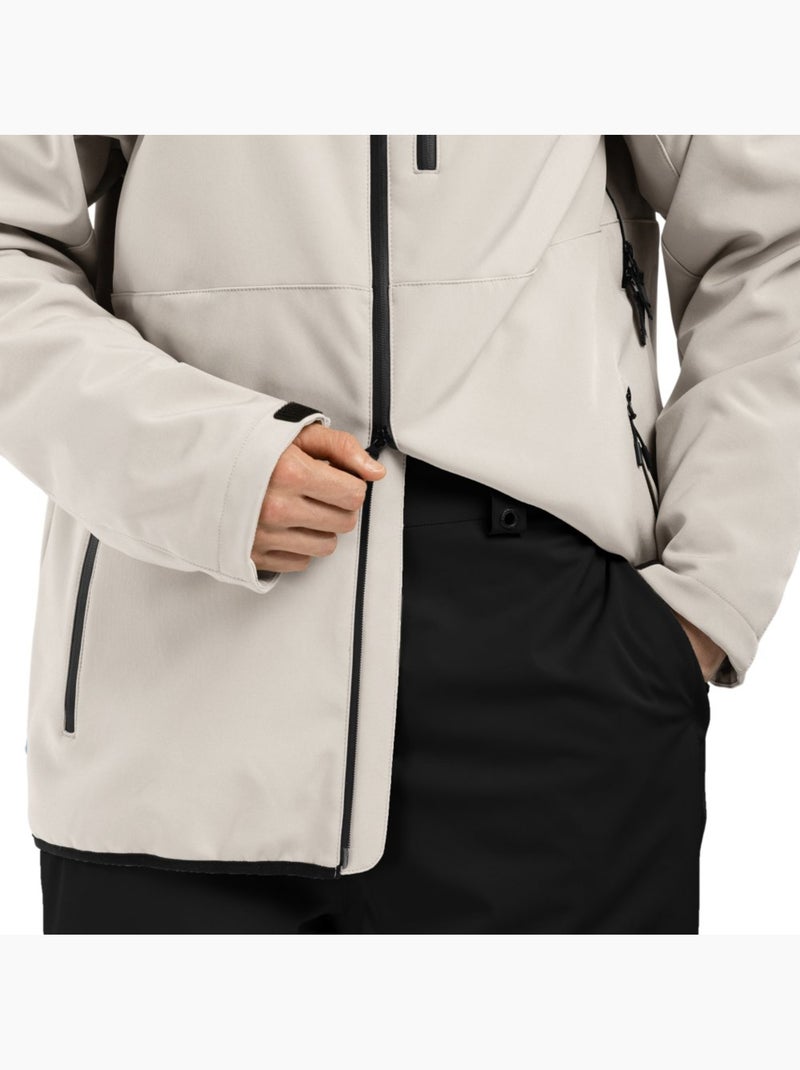 Casaco de snowboard para homem Bege - Kiabi