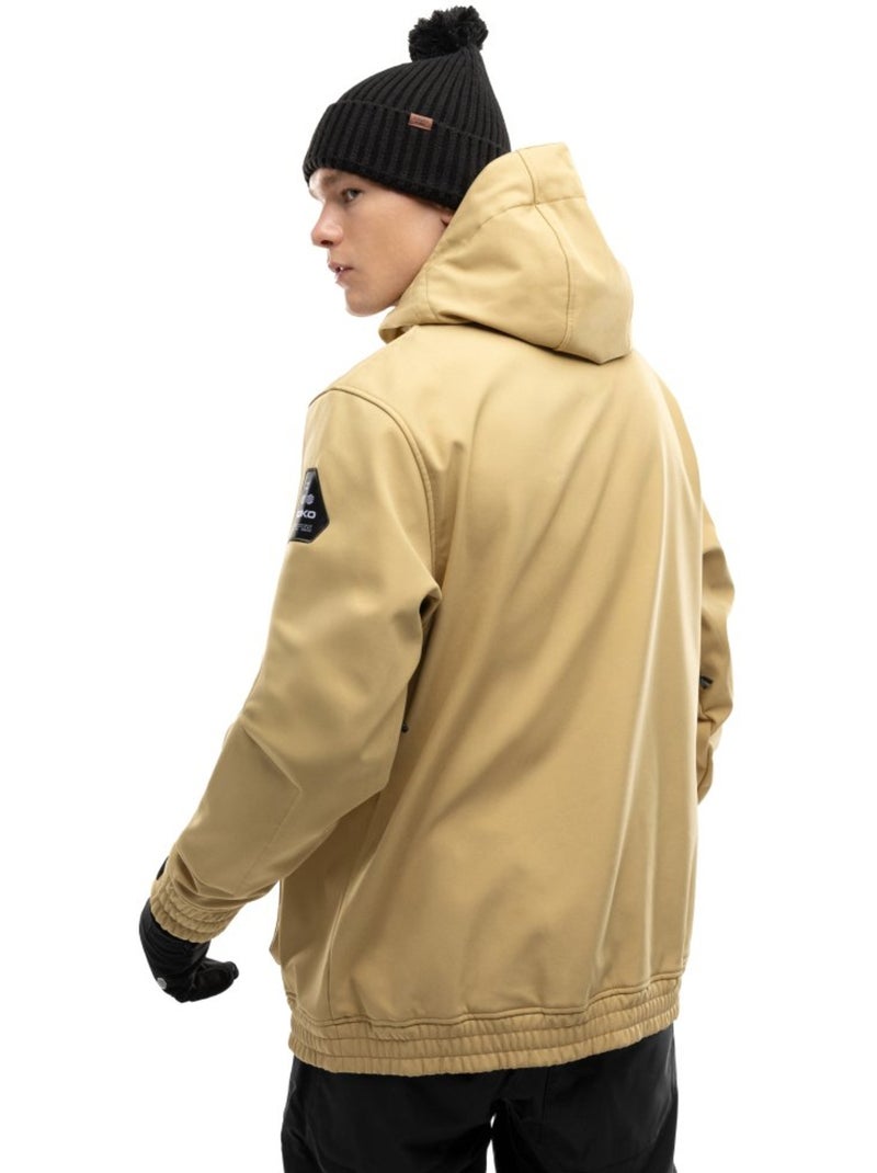 Casaco de snowboard para homem Bege - Kiabi