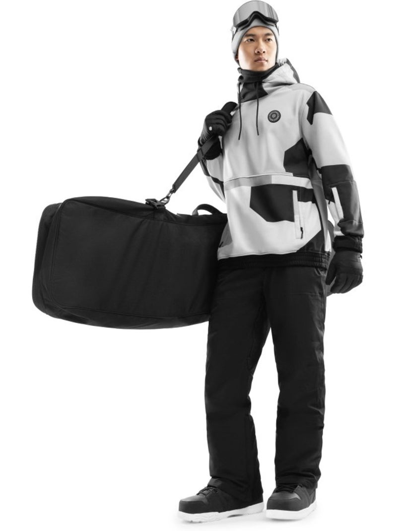 Casaco de snowboard para homem Branco Cinza - Kiabi